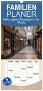 Cover-Bild zum Titel 'Familienplaner 2027 - Verborgene Passagen von Paris mit 5 Spalten (Wandkalender, 21 x 45 cm) CALVENDO' von 'Karsten Rahn'