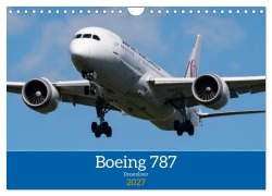 Cover-Bild zum Titel 'Boeing 787 Kalender (Wandkalender 2027 DIN A4 quer), CALVENDO Monatskalender' von 'Christoph Brunner'