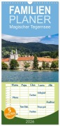 Familienplaner 2026 - Magischer Tegernsee mit 5 Spalten (Wandkalender, 21 x 45 cm) CALVENDO - Ursula Di Chito