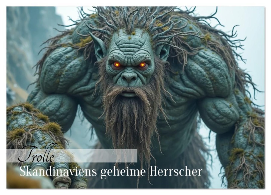 Trolle - Skandinaviens geheime Herrscher (Wandkalender 2026 DIN A2 quer), CALVENDO Monatskalender - Sell Pixs:Sell