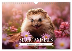 Cover-Bild zum Titel 'Magic Animals (Wandkalender 2026 DIN A4 quer), CALVENDO Monatskalender' von 'Daniela Bertschi'