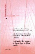 Cover-Bild zum Titel 'Die Schweizer Sprachenvielfalt im öffentlichen Diskurs- La diversité des langues en Suisse dans le débat public' von 'Jean Widmer, Eric Godel, Renata Coray, Dunya Acklin Muji'