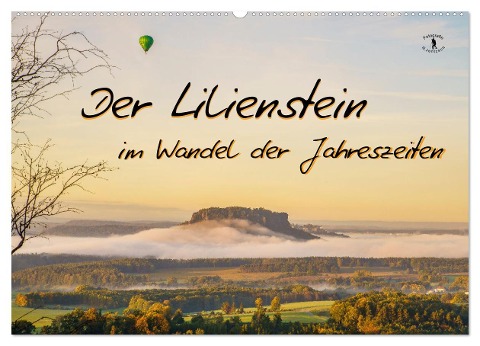 Der Lilienstein im Wandel der Jahreszeiten (Wandkalender 2024 DIN A2 quer), CALVENDO Monatskalender - Norbert Jentzsch