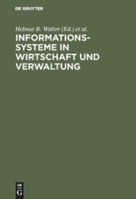 Informationssysteme in Wirtschaft und Verwaltung - 