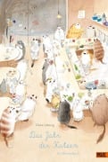 Cover-Bild zum Titel 'Das Jahr der Katzen. Ein Wimmelbuch' von 'Claire Lebourg'