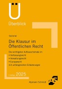 Cover-Bild zum Titel 'Die Klausur im Öffentlichen Recht' von 'Christian Sommer'