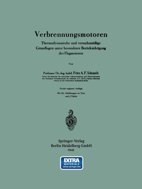 Verbrennungsmotoren - Fritz A. F. Schmidt