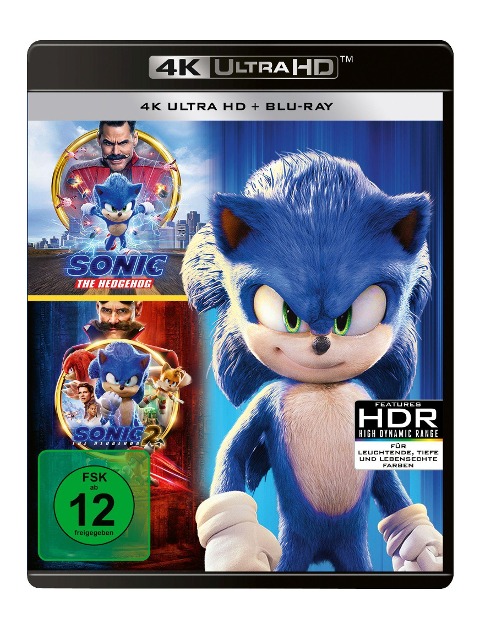 Sonic the Hedgehog - 2-Movie Collection - 4K UHD - 