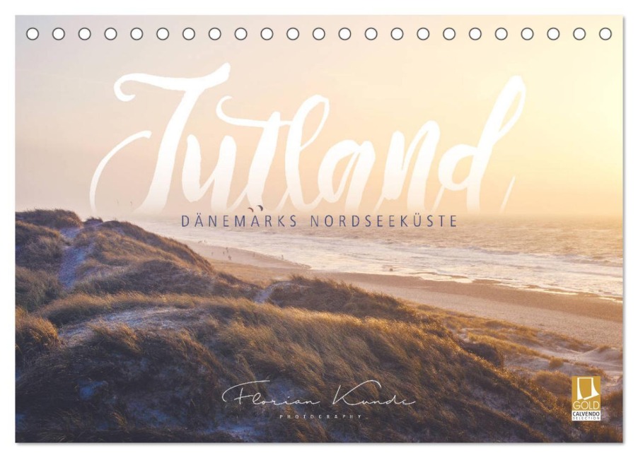 Jutland - Dänemarks Nordseeküste (Tischkalender 2025 DIN A5 quer), CALVENDO Monatskalender - Florian Kunde