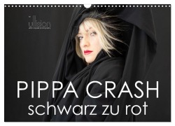 PIPPA CRASH - schwarz zu rot (Wandkalender 2026 DIN A3 quer), CALVENDO Monatskalender - Ulrich Allgaier (Ullision)