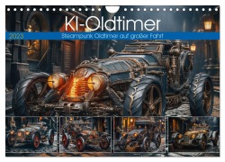 Cover-Bild zum Titel 'KI-Oldtimer (Wandkalender 2026 DIN A4 quer), CALVENDO Monatskalender' von 'Steffen Gierok-Latniak'