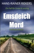 Cover-Bild zum Titel 'Emsdeichmord. Ostfrieslandkrimi' von 'Hans-Rainer Riekers'