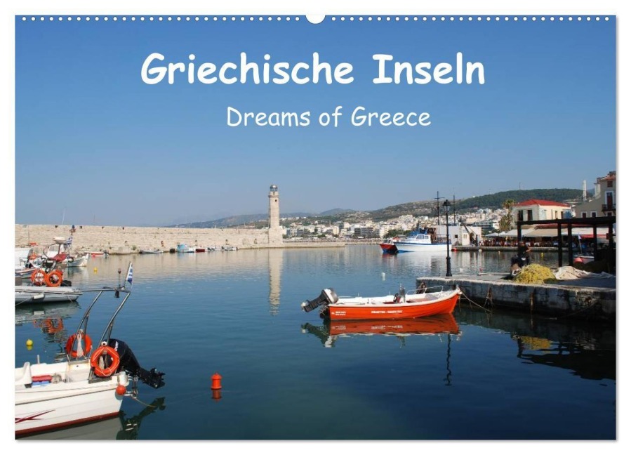 Griechische Inseln (Wandkalender 2027 DIN A2 quer), CALVENDO Monatskalender - Peter Schneider