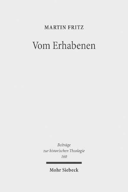 Vom Erhabenen - Martin Fritz