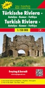 Cover-Bild zum Titel 'Türkische Riviera 1 : 150 000. Auto- und Freizeitkarte' von ''