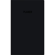 Cover-Bild zum Titel 'Taschenplaner Leporello PVC schwarz 2026 - Bürokalender 9,5x16 cm - 1 Monat auf 2 Seiten - separates Adressheft - faltbar - Notizheft - 510-1020' von ''