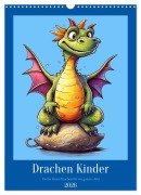 Drachen Kinder (Wandkalender 2026 DIN A3 hoch), CALVENDO Monatskalender - Kerstin Waurick