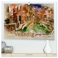 Venedig - ganz intim (hochwertiger Premium Wandkalender 2025 DIN A2 quer), Kunstdruck in Hochglanz - Peter Roder