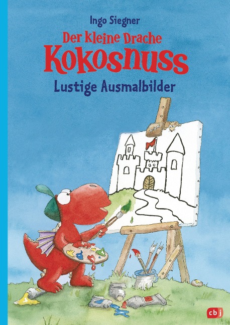 Der kleine Drache Kokosnuss - Lustige Ausmalbilder - Ingo Siegner