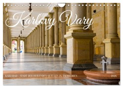 Cover-Bild zum Titel 'Karlovy Vary - Stadt der heilenden Quellen (Wandkalender 2026 DIN A4 quer), CALVENDO Monatskalender' von 'Kerstin Waurick'