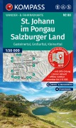 KOMPASS Wanderkarte 80 St. Johann im Pongau, Salzburger Land 1:50.000 - 