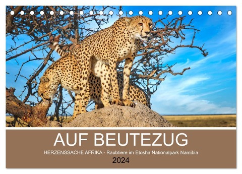 AUF BEUTEZUG (Tischkalender 2024 DIN A5 quer), CALVENDO Monatskalender - Wibke Woyke