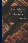 Cover-Bild zum Titel 'Lecture Des Textes Cunéiformes...' von 'Firmin-Didot (Firma)'