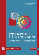 Cover-Bild zum Titel 'IT-Providermanagement' von 'Michael Schneegans, Jörg Bujotzek'