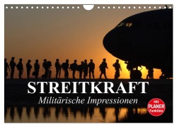 Cover-Bild zum Titel 'Streitkraft. Militärische Impressionen (Wandkalender 2026 DIN A4 quer), CALVENDO Monatskalender' von 'Elisabeth Stanzer'