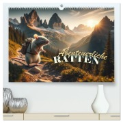 Cover-Bild zum Titel 'Abenteuerliche Ratten (hochwertiger Premium Wandkalender 2027 DIN A2 quer), Kunstdruck in Hochglanz' von 'Peter R. Stuhlmann'