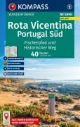 Cover-Bild zum Titel 'KOMPASS Wanderführer Costa Vicentina, Portugal Süd: Fischerpfad und Historischer Weg, 40 Touren mit Extra-Tourenkarte' von 'Joachim Rau'