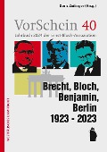 Cover-Bild zum Titel 'VorSchein 40 Jahrbuch 2023 der Ernst-Bloch-Assoziation' von ''