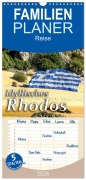 Familienplaner 2026 - Idyllisches Rhodos mit 5 Spalten (Wandkalender, 21 x 45 cm) CALVENDO - Harry Kübler