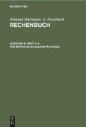 Cover-Bild zum Titel 'Für einfache Schulverhältnisse' von 'Edmund Hartmann, A. Feuerbach'