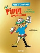 Cover-Bild zum Titel 'Pippi Langstrumpf feiert Geburtstag' von 'Astrid Lindgren'