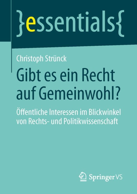 Gibt es ein Recht auf Gemeinwohl? - Christoph Strünck