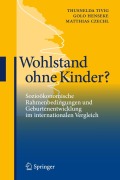 Cover-Bild zum Titel 'Wohlstand ohne Kinder?' von 'Thusnelda Tivig, Matthias Czechl, Golo Henseke'