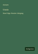 Cover-Bild zum Titel 'Urania' von 'Anonym'