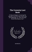 The Coventry Leet Book - Anonymous