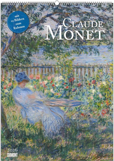 Claude Monet 2026 - Kunst-Kalender - Poster-Kalender - 50x70 - 