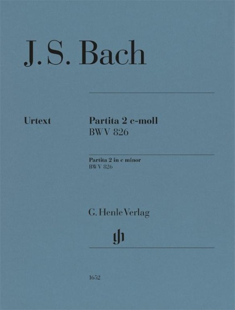 Johann Sebastian Bach - Partita Nr. 2 c-moll BWV 826 - Johann Sebastian Bach