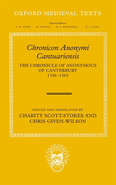 Chronicon Anonymi Cantuariensis - 
