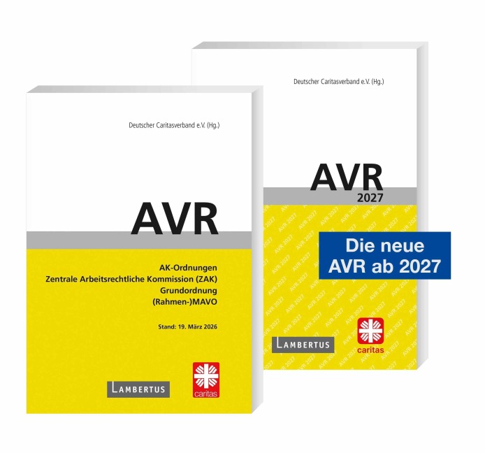 Paket AVR Buchausgabe 2026 + AVR 2027 - 