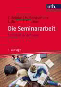 Cover-Bild zum Titel 'Die Seminararbeit' von 'Christiane Beinke, Stefan Thürmer, Lothar Bunn, Melanie Brinkschulte'