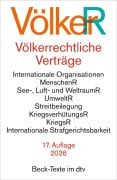Cover-Bild zum Titel 'Völkerrechtliche Verträge. VölkerR' von ''