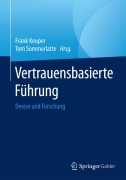 Cover-Bild zum Titel 'Vertrauensbasierte Führung' von ''