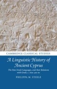 Cover-Bild zum Titel 'A Linguistic History of Ancient Cyprus' von 'Philippa M Steele'