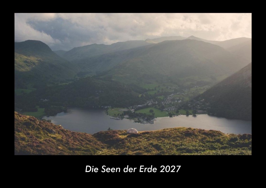 Die Seen der Erde 2027 Fotokalender DIN A3 - Tobias Becker