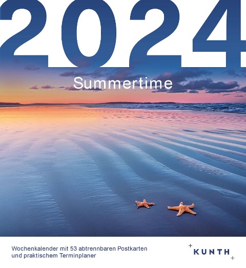 Summertime - KUNTH Postkartenkalender 2024 - 