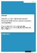 Cover-Bild zum Titel 'Inwiefern ist der Nachrichtensender Deutsche Welle ein Instrument deutscher Außenpolitik?' von ''